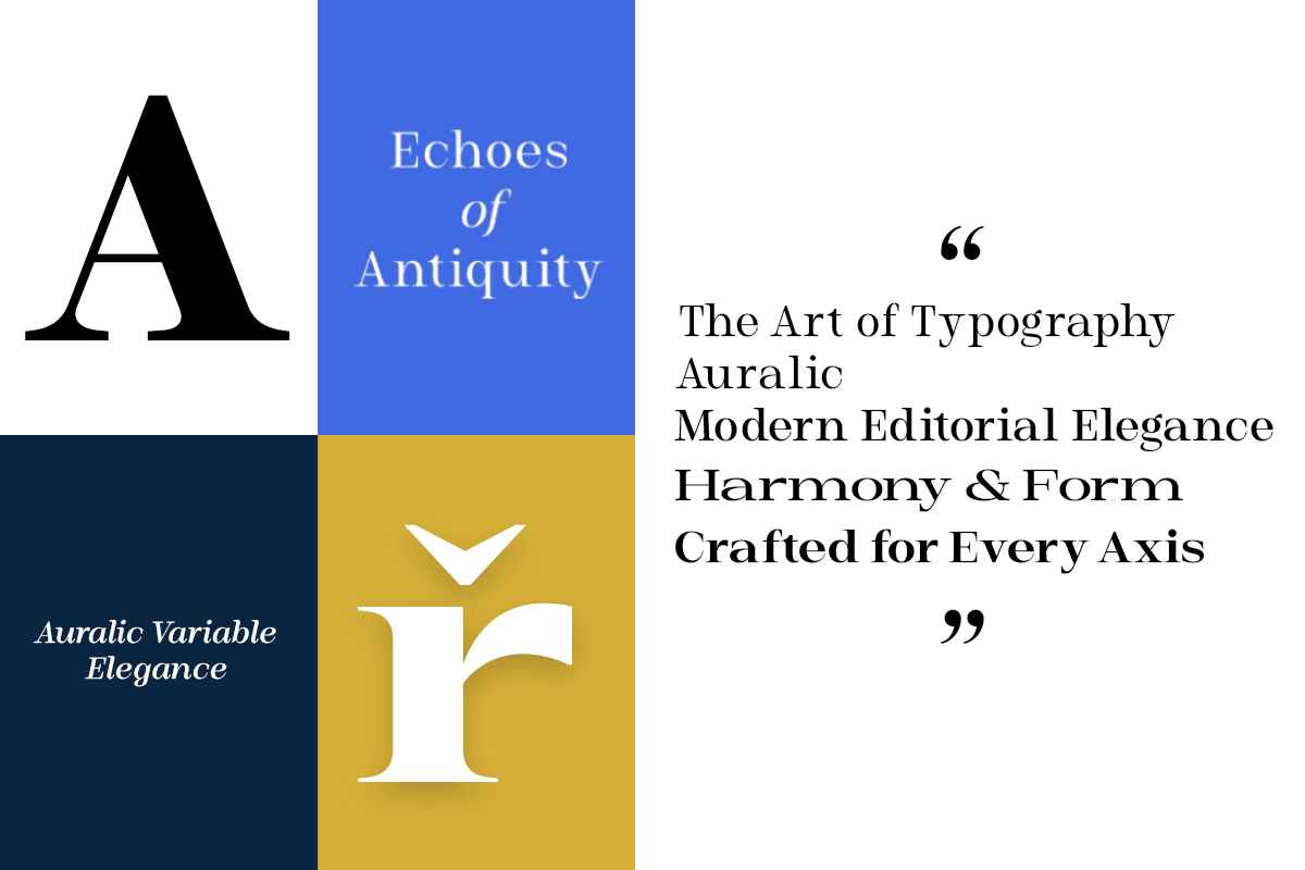 Auralic, a Serif Font by Black Studio (Photo 6 of 18)