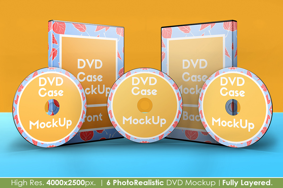 DVD Case Mockup, a Product Mockup by MahmoudRafik (Photo 4 of 12)