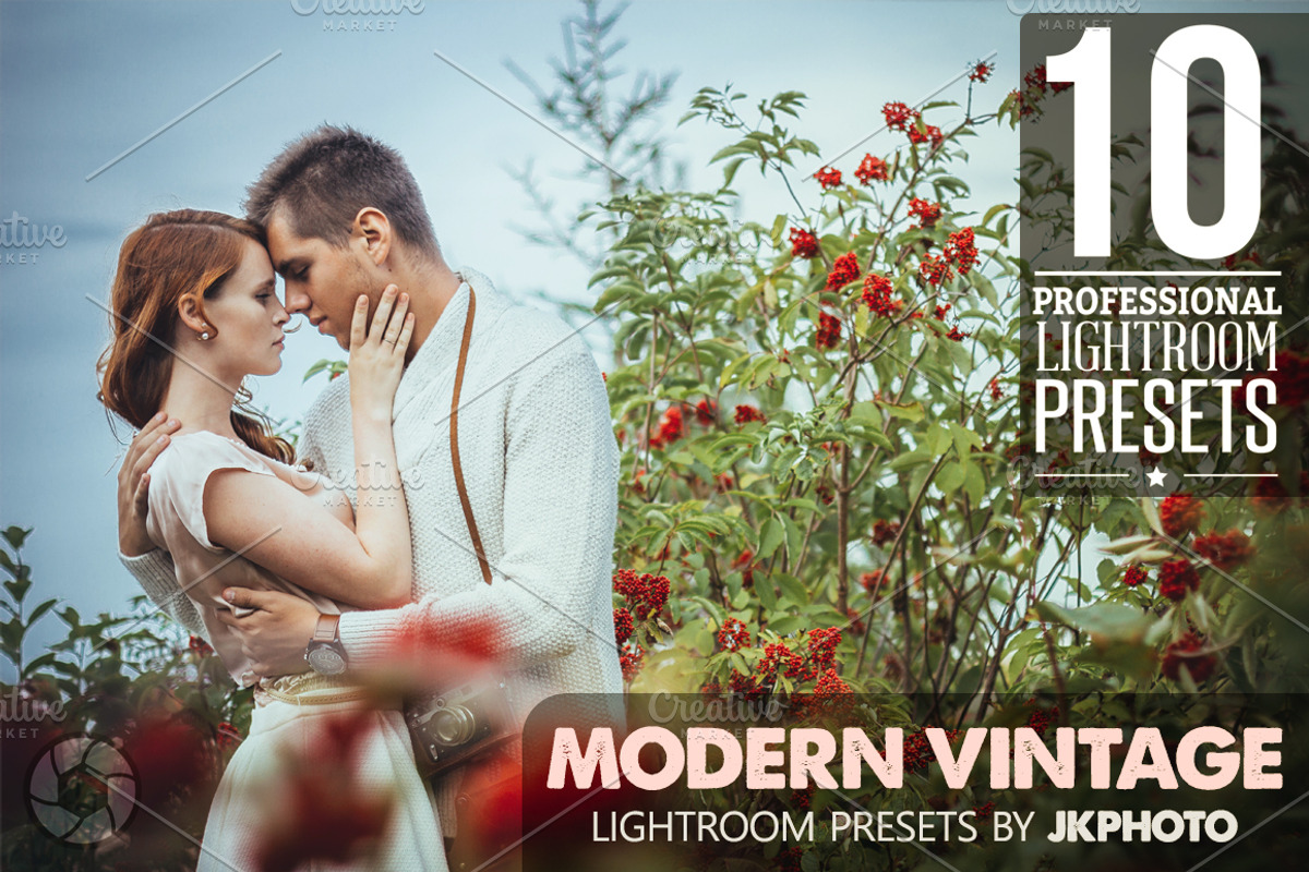 10 Modern Vintage Lightroom Presets, an Action Add-On by JKPHOTO (Photo 1 of 3)
