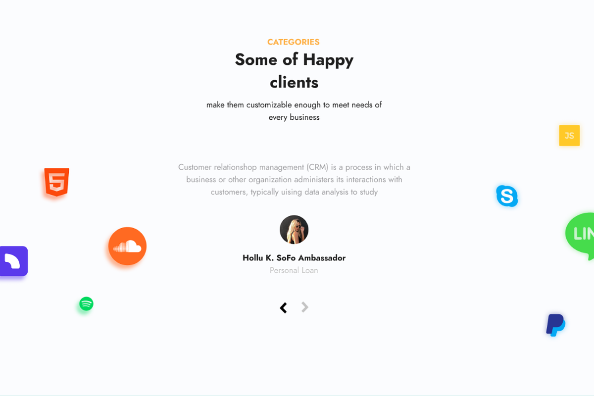 Social proofing Landing Page, a Landing Page Template by FoxStore (Photo 6 of 6)