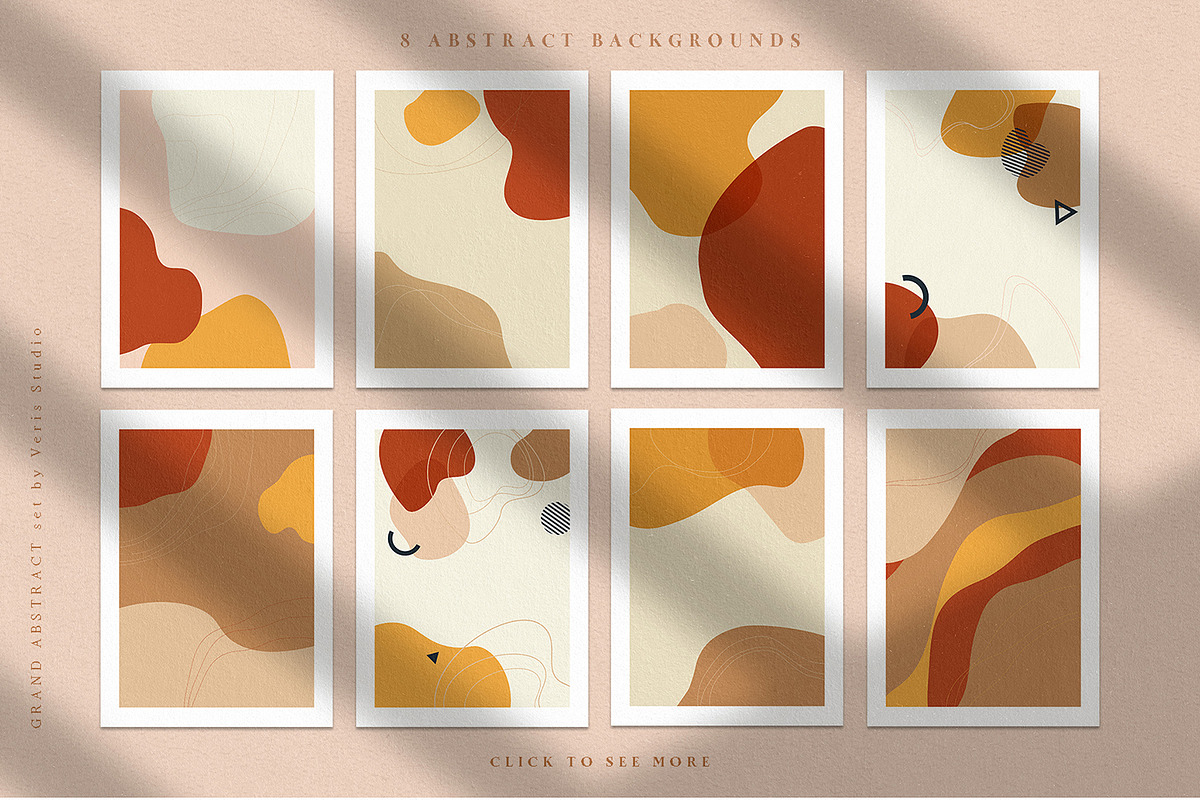 Abstract Modern Geometric Alphabet, a Decorative Illustration by Veris Studio (Photo 5 of 14)