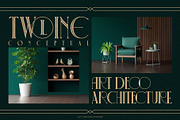 Decobra Art Deco Font, a Serif Font by alit design (Thumbnail 5 of 17)
