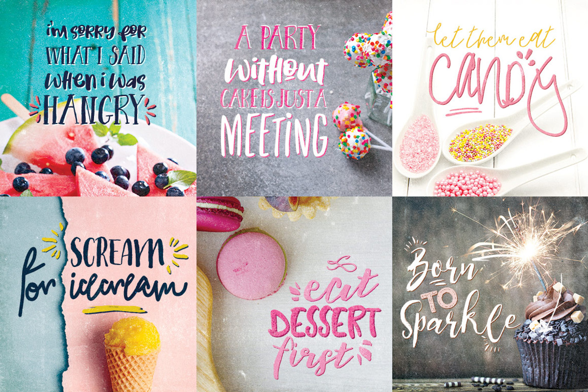 Needle & Thread Font Family preview 7