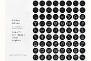 75 Doula Istagram Highlights Dark, a Social Media Template by PatternLab. (Thumbnail 2 of 9)