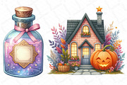 Cute Halloween Clipart, an Illustration by DreamPrint404 (Thumbnail 4 of 4)