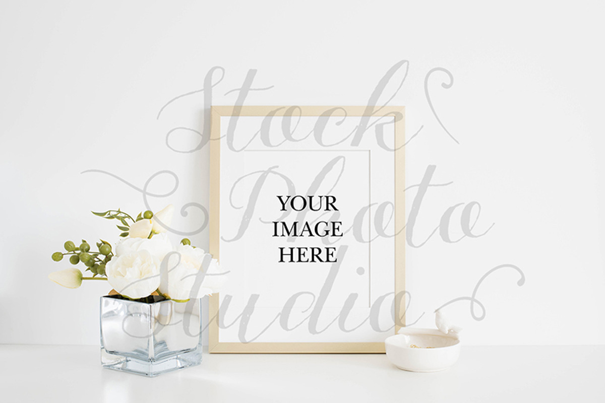 Frame Mockup Stock Photo, a Print Template by Stock Photo Studio (Photo 1 of 2)