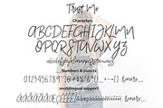 Trust me | Handwritten Font & 9Logos, a Script Font by Artstudio (Thumbnail 9 of 9)