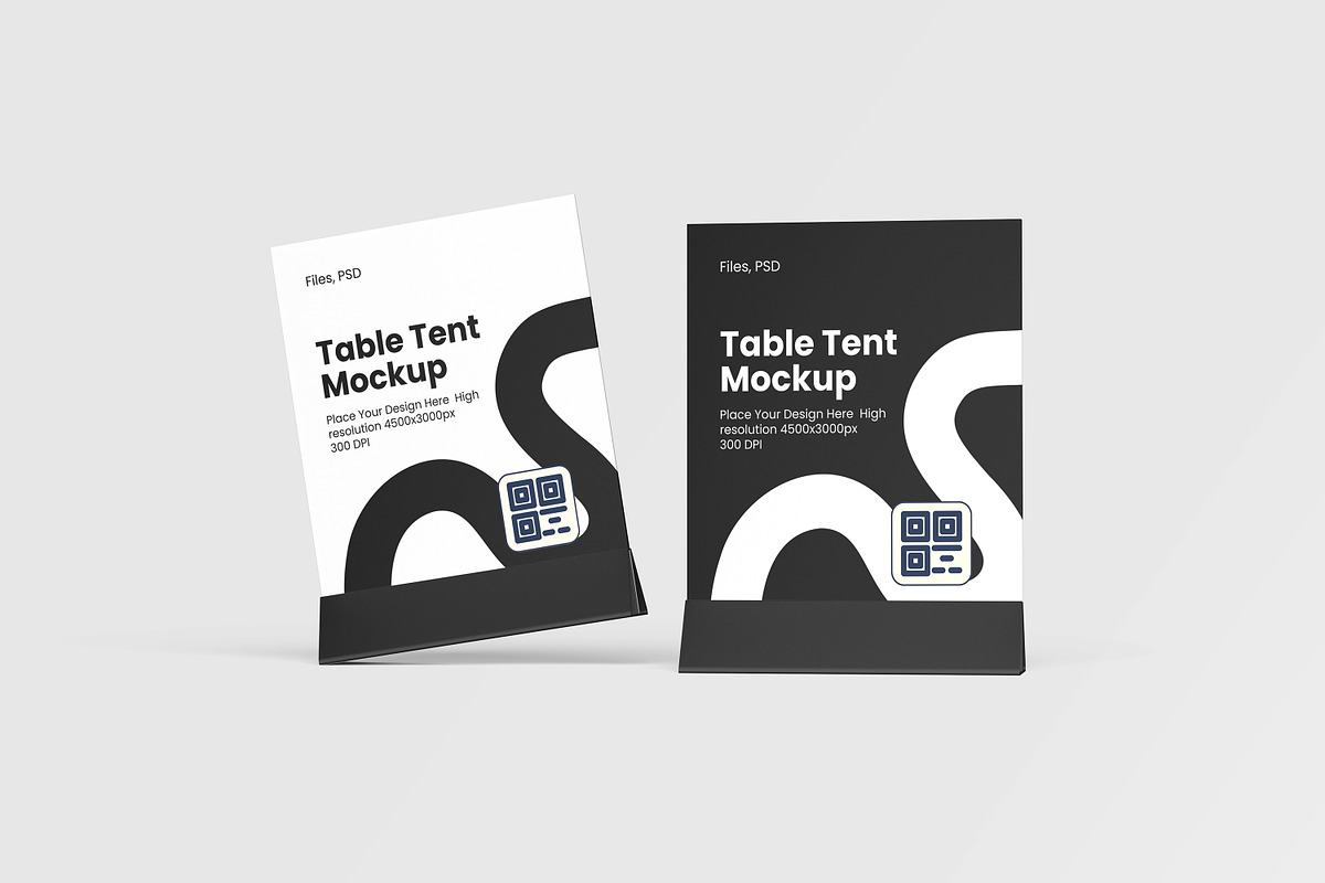 Table Tent Mockup, an Advertising Mockup by AnasStudio (Photo 5 of 5)