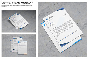 A4 Paper Mockup
