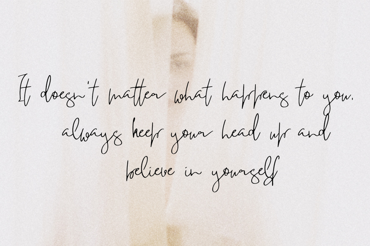 Adeline | Sale 90% Off, a Script Font by Katie Holland (Photo 2 of 7)