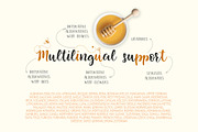 Little Bee. Duo font & logos., a Script Font by Red Ink (Thumbnail 5 of 11)