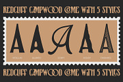 Redcliff Campwood, a Serif Font by din-studio.com (Thumbnail 9 of 16)