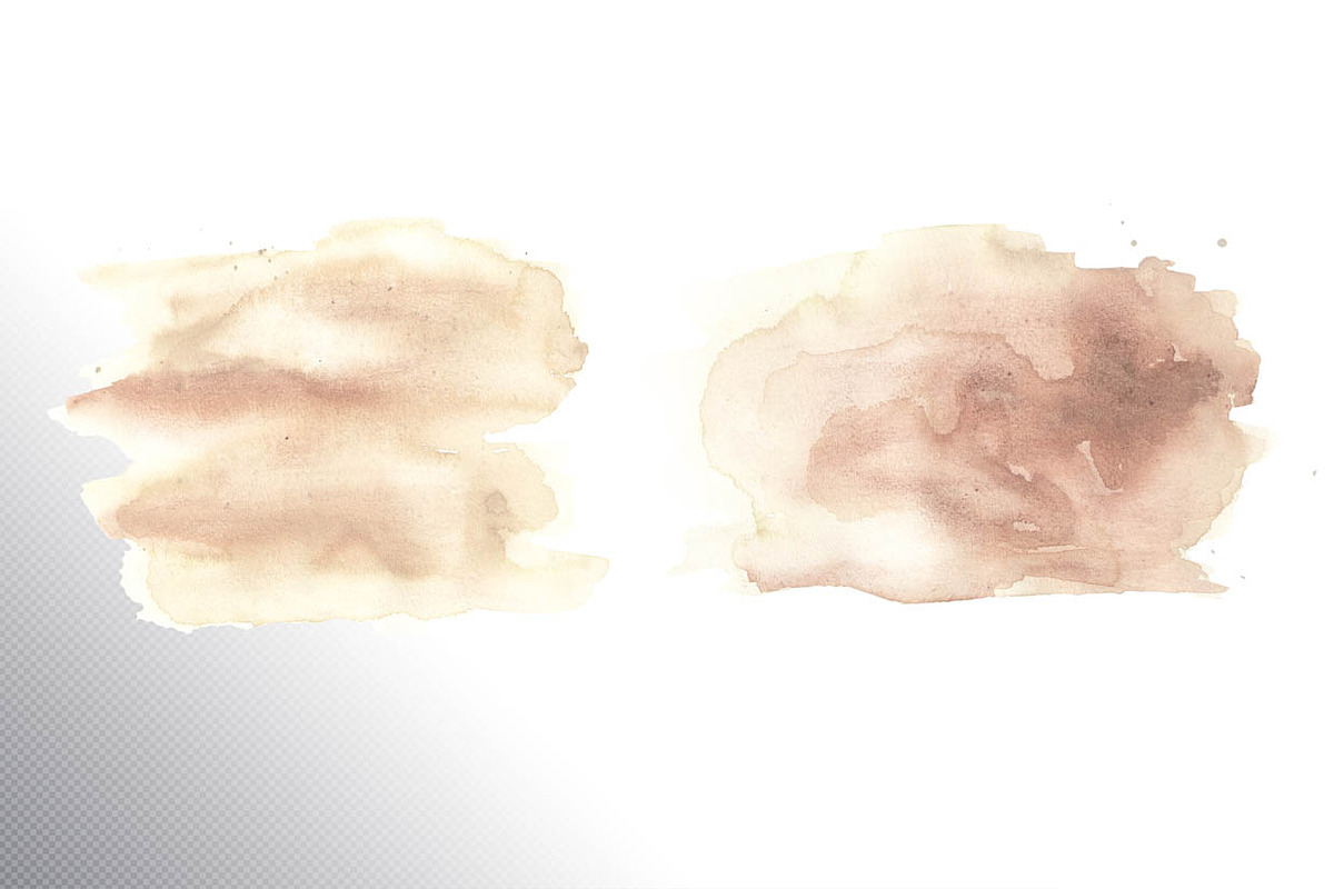 Watercolor blobs, a Texture Illustration by Daria Ustiugova (Photo 6 of 9)