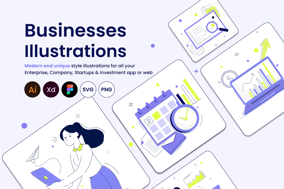 Business Illustration Pack, a Finance Illustration by Premast (Photo 1 of 5)