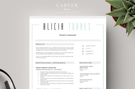 Modern Resume & CoverLetter Template