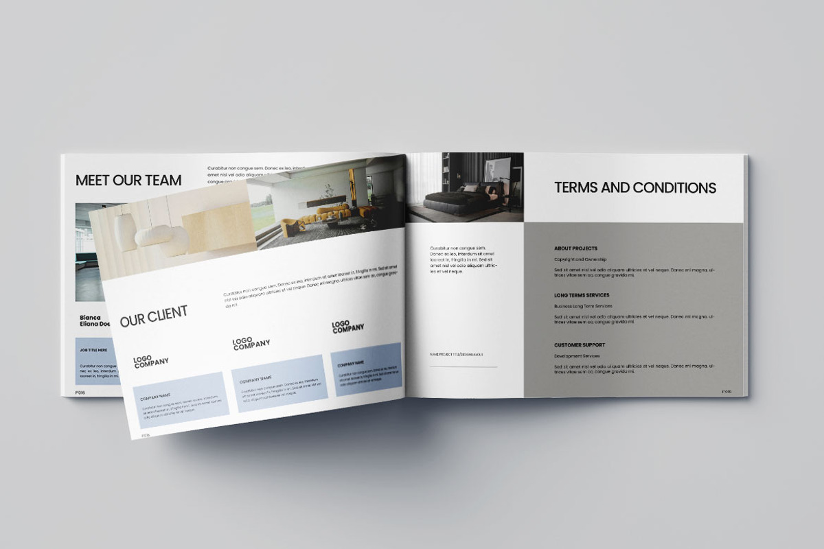 Business Proposal Template Vol.18, a Brochure Template by Bewalrus Studio (Photo 9 of 11)