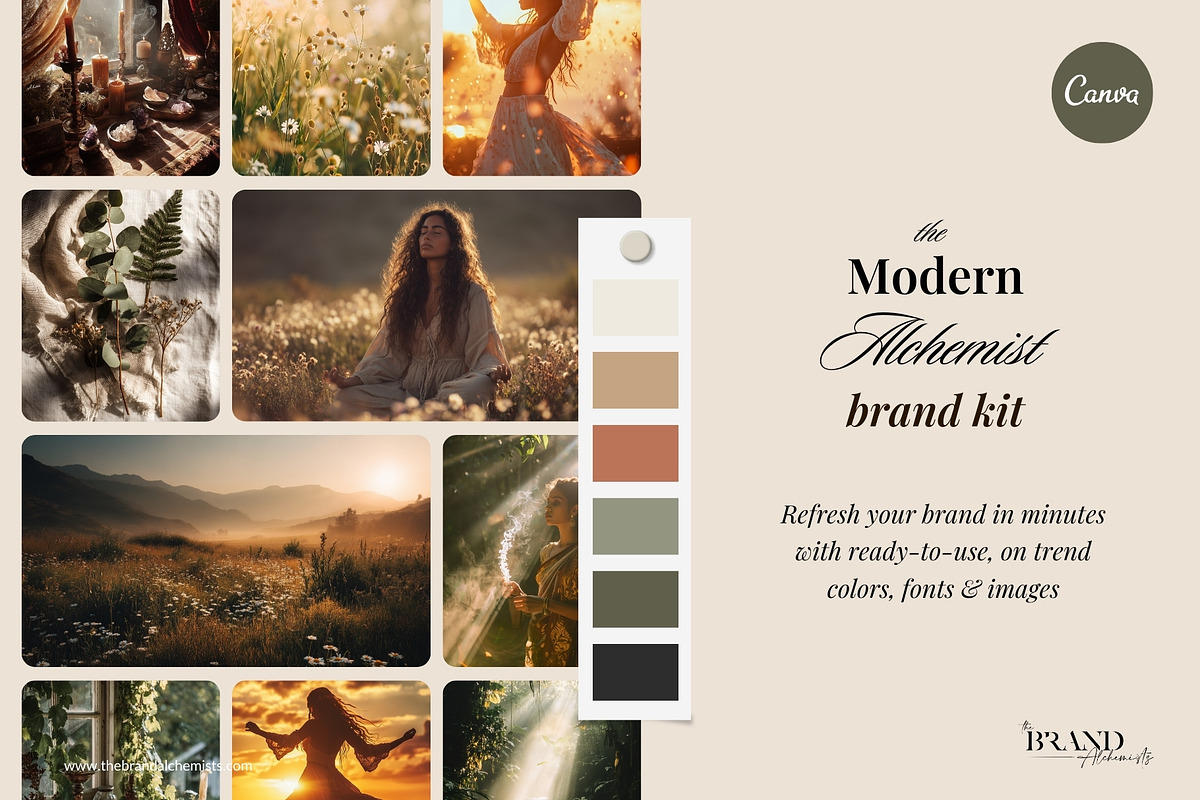 The Modern Alchemist Brand Kit Vol 1