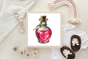 Brushstroke Valentine Clipart, an Illustration by CraftArtStudio (Thumbnail 6 of 6)