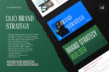 Due - Brand Strategy, a Presentation Template by CreativeSoup.io