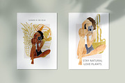 Female Nature Watercolor Set, a Work Illustration by Cat In Colour (Thumbnail 6 of 6)