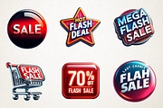Black Friday Flash Sale PNG Bundle, an Illustration by RobertsArt (Thumbnail 6 of 7)