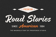 The Magrola - Vintage Script Font, a Handwritten Font by prps.std (Thumbnail 2 of 8)
