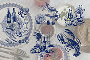 Mediterranean aesthetics, a Decorative Illustration by Chikovnaya (Thumbnail 10 of 17)
