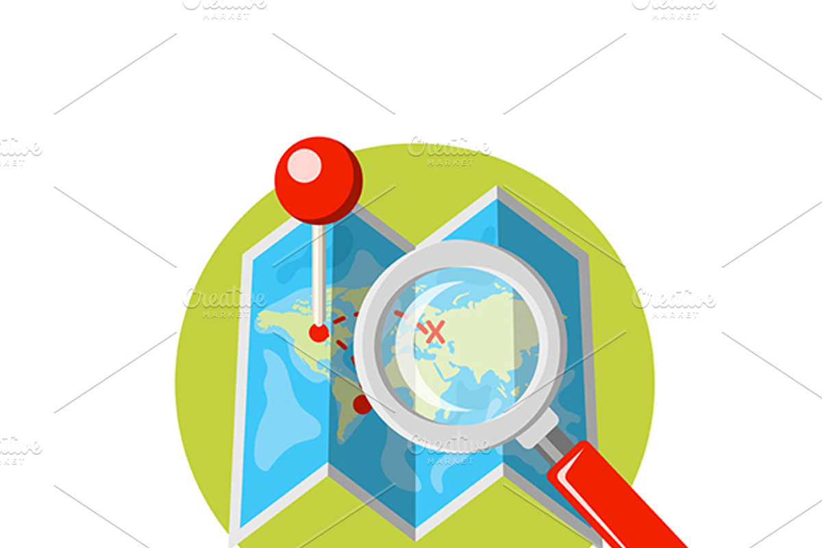 Vacation and Tourism Concepts, an Outline Icon by TAlex (Photo 4 of 6)