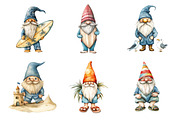 Nautical Gnomes Clipart, an Illustration by Design Market (Thumbnail 3 of 4)