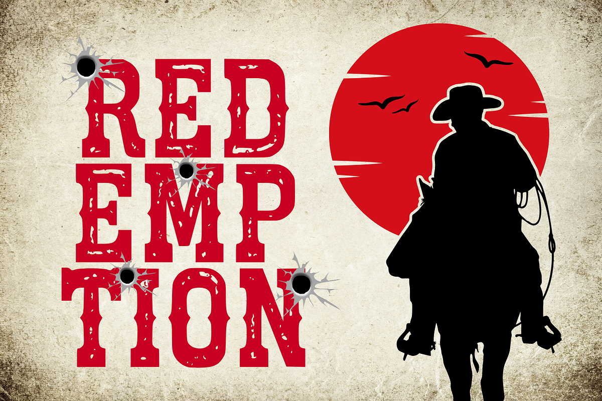 Cowboy Outlaw - Western Font, a Serif Font by Sronstudio (Photo 9 of 15)