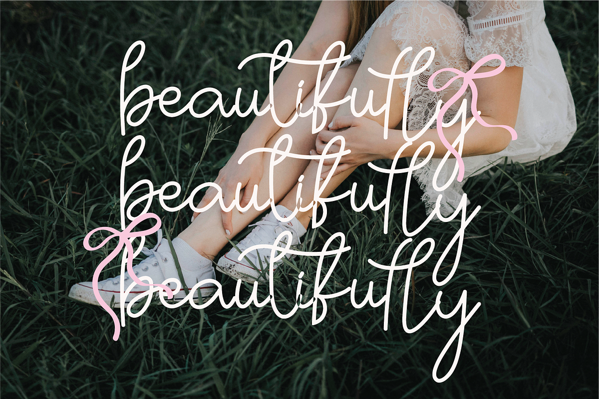 Thalissa Script, a Script Font by Berdansabersama (Photo 4 of 9)