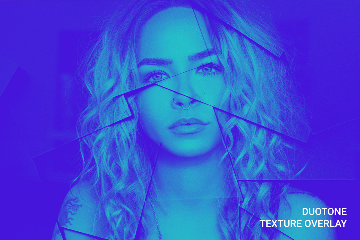 50 Duotone Photoshop Actions, an Action Add-On by VividFrame (Photo 3 of 6)