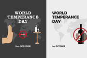 World Temperance Day Banner Template, a Poster Template by Graphicspixel (Thumbnail 4 of 6)