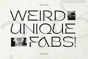 Yorkane - Stylish Half Serif, a Serif Font by Sarid Ezra (Thumbnail 2 of 11)