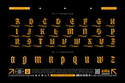 Arcanika Gothic Typeface, a Blackletter Font by alit design (Thumbnail 8 of 20)