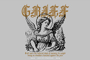 Rettvik - Blackletter Typeface, a Blackletter Font by Arendxstudio (Thumbnail 2 of 9)
