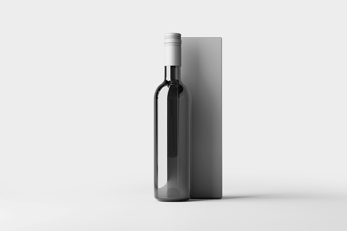 Wine Bottle Mockup, a Product Mockup by GraphicsPixel (Photo 5 of 7)