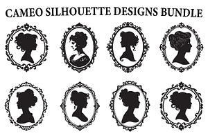 Classic Bride Groom Silhouette Pack, an Illustration by Designs_River