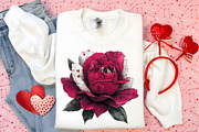 Valentine’s Rose Clipart Bundle, an Illustration by Canvas Craft (Thumbnail 6 of 6)