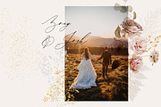 Golden -Blush & Dusty Rose, an Illustration by Isabelle Salem (Thumbnail 9 of 13)