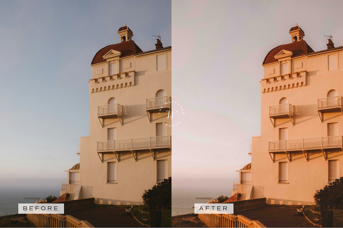 5 Blogger LR Presets + Video LUTs, a Preset Add-On by TheWayfarerShoppe (Photo 14 of 17)