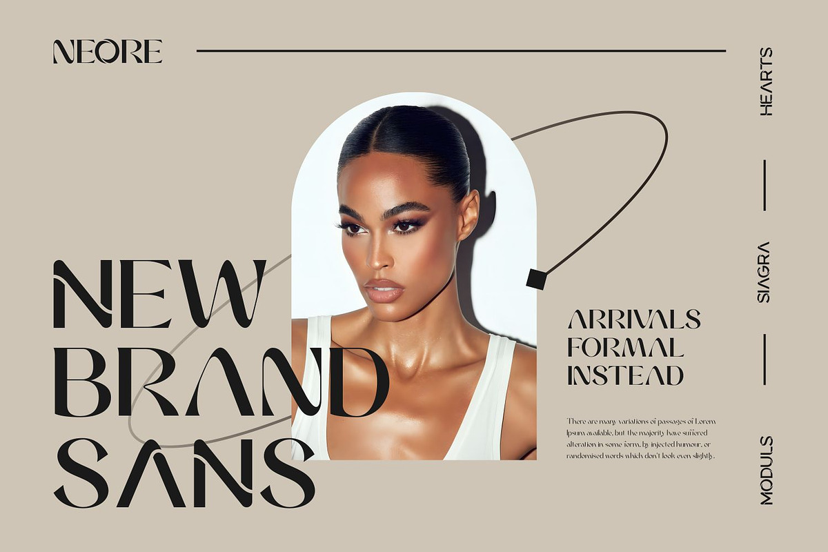 NEORE – Futuristic Luxury Font, a Sans Serif Font by WhymoreArt (Photo 7 of 11)