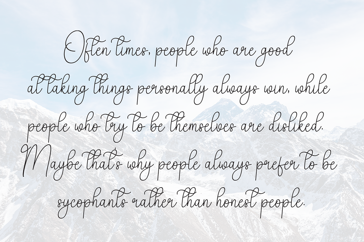 Building | Script Font, a Handwritten Font by Scratchones (Photo 6 of 9)