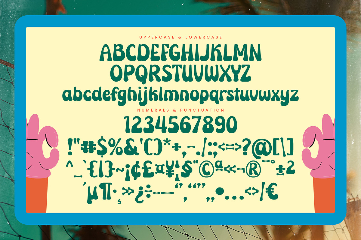 Nostalgic Nineties Retro Typeface, a Script Font by Jaruka (Photo 10 of 10)