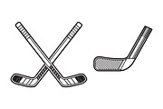 Hockey Stick Vector Illustrations, an Object Graphic by Billah Hub (Thumbnail 3 of 3)