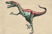 Dinosaurs Watercolor #1  Bundle, an Illustration by Doggy Days (Thumbnail 8 of 14)