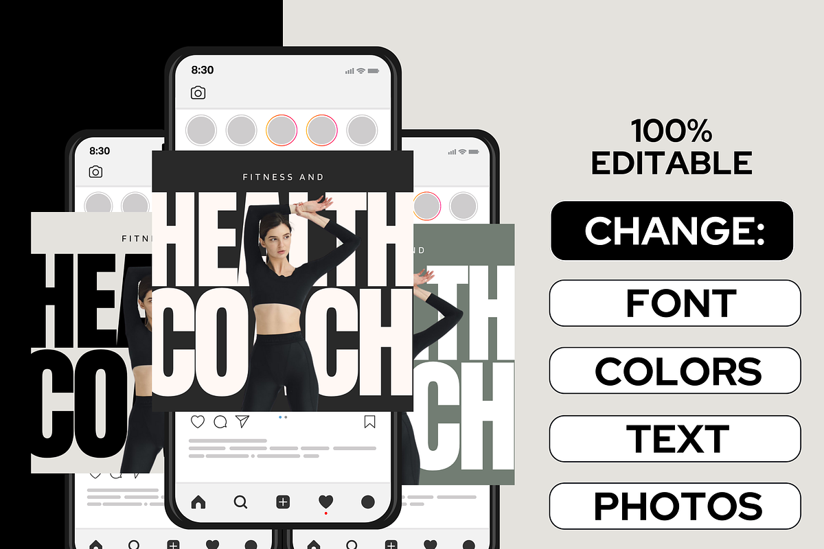 Instagram Templates for Canva Coach, a Social Media Template by Design Driven Media (Photo 20 of 29)