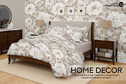 Elegant Camellia | Pattern Design, a Pattern Graphic by VOVU Studio (Thumbnail 3 of 8)