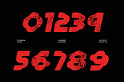 CS Radish Stamp, a Sans Serif Font by Craft Supply Co. (Thumbnail 4 of 8)