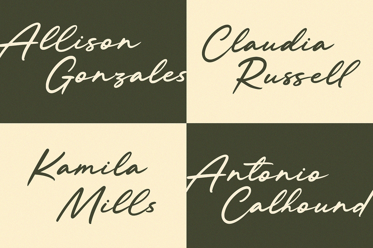 Challing - Romantic Calligraphy Font, a Script Font by Alpaprana (Photo 9 of 12)
